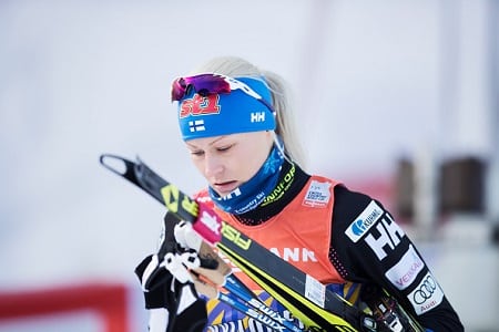 Suomen avausosuuden taistellut Anne Kyllönen omasta hiihdostaan: ”Maksimionnistuminen” Suomen avausosuuden taistellut Anne Kyllönen omasta hiihdostaan: ”Maksimionnistuminen”