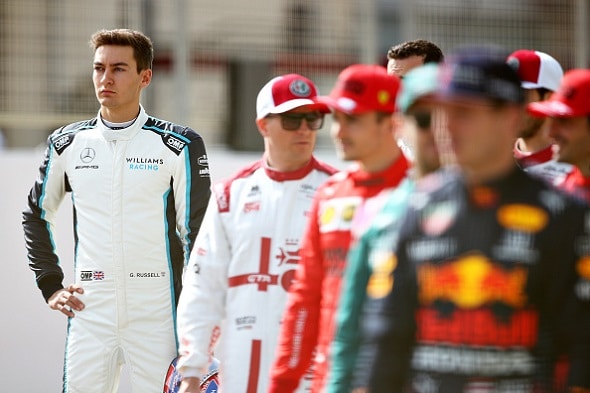 Red Bull -pomolta tylyä vihjailua George Russellista Red Bull -pomolta tylyä vihjailua George Russellista