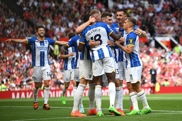 Nottinghamille katkera tappio, Brighton hassutteli tennislukemat Valioliigassa Nottinghamille katkera tappio, Brighton hassutteli tennislukemat Valioliigassa