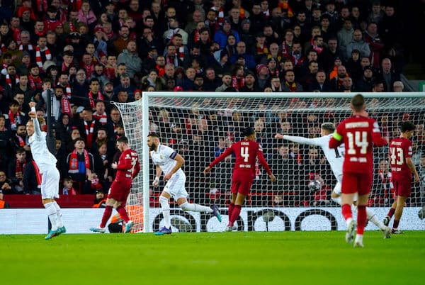 Liverpool nolattiin täysin Anfieldillä - Real Madrid nousi kahden maalin takaa murskavoittoon Liverpool nolattiin täysin Anfieldillä – Real Madrid nousi kahden maalin takaa murskavoittoon