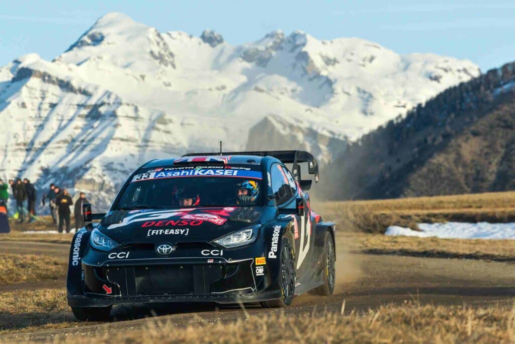 Kärkipaikka vaihtui Monte Carlon MM-rallissa - Toyota-kuski: ”Vähän ongelmia…” (ek10) Kärkipaikka vaihtui Monte Carlon MM-rallissa – Toyota-kuski: ”Vähän ongelmia…” (ek10)