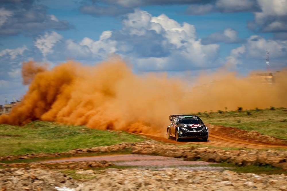 Kalle Rovanperä ja Esapekka Lappi kaksoisjohdossa (ek3) Kalle Rovanperä ja Esapekka Lappi kaksoisjohdossa (ek3)