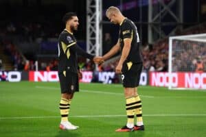 Erling Haaland ilmiliekeissä Manchester Cityn voitossa Erling Haaland ilmiliekeissä Manchester Cityn voitossa
